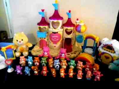 Care Bears Care-A-Lot Castle with Huge lot of Accessories Plus Much More