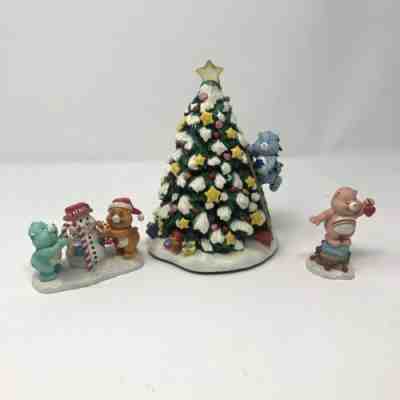 Hawthorne Village Care Bears Care A Lot Christmas Tree For You and Me w/ Grumpy