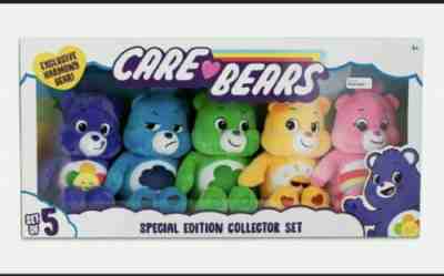 CARE BEARS 2020 SPECIAL EDITION COLLECTION SET OF 5 WALMART EXCLUSIVE ,BRAND NEW