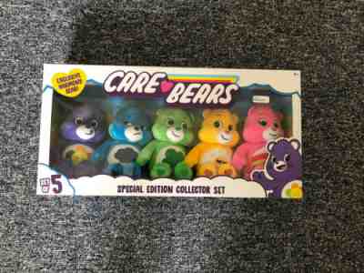 Care Bears 2020 Walmart Exclusive Collectors Set Of 5 Plush Harmony Cheer Grumpy