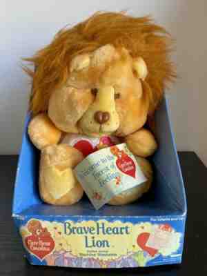 Kenner Care Bear Cousins Brave Heart Lion New/Vintage 1980’s