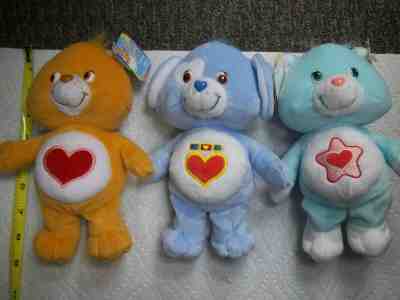 VTG 2003 Care Bears  TENDERHEART PROUDHEART LOYAL HEART DOG Care BEAR 8.5