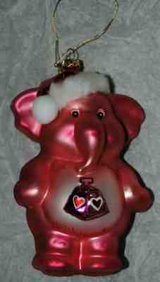 Details about   2003 Care Bears Santa WISH Bear Glass Blown Ornament American Greetings NWT 