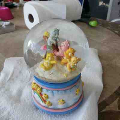 Care bears vintage snow globe. Song ????  you are my sunshine. 