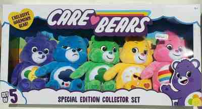 CARE BEARS 2020 SPECIAL EDITION COLLECTION SET OF 5 WALMART EXCLUSIVE IN HAND