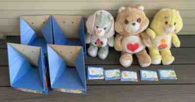 Vtg 80s Kenner CARE BEARS Birthday Bear GRAMS Tenderheart LOT Boxes & Booklets