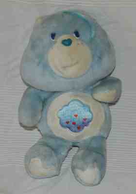 Peluche BISOUNOURS care Bears GROGNON Grumpy bear Vintage 33 cm 80'