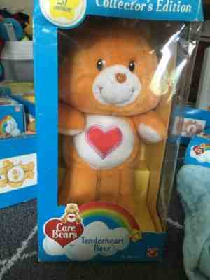 Care Bears 20th Anniversary Collectors Edition TENDERHEART BEAR New In Box