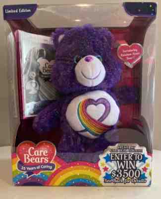 CARE BEARS--35 YEARS OF CARING RAINBOW HEART--LIMITED EDITION