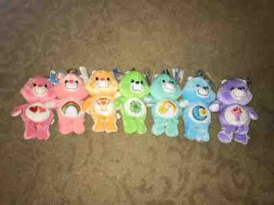 Care Bear Beanies Lot Of 7