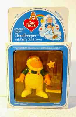Care Bears Cloud Keeper NEW MISB Poseable Figure - Vintage 1984 Kenner 61460
