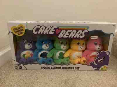 Care Bears Plush Special Edition Collector Set Of 5 Exclusive Harmony Bear 2020