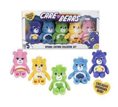 Care Bears Special Edition *Collector Set Of 5 Exclusive Harmony Bear ?FREE SHIP