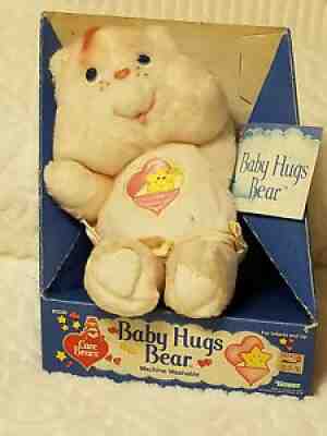Vintage Baby Hugs And Baby Tugs Lot of 2 Care Bears Vintage 11â? With Diapers
