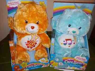 Care Bears Amigo & Heart song Floppy new w/ Dvds