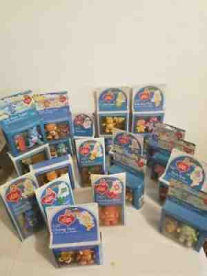 Rare 19 UNOPENED Vintage Care Bear possible Figure With Prof Cold Heart And...