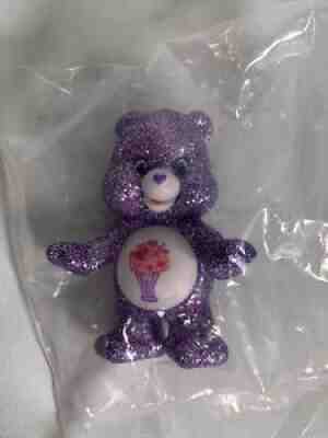 Care Bears Rare Exclusive Share Bear Promo Glitter Mini Figure