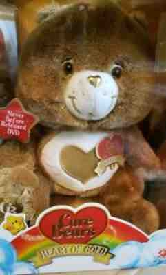 2007 Care Bear Plush Heart of Gold Bear Swarovski Crystal Collectors Edition