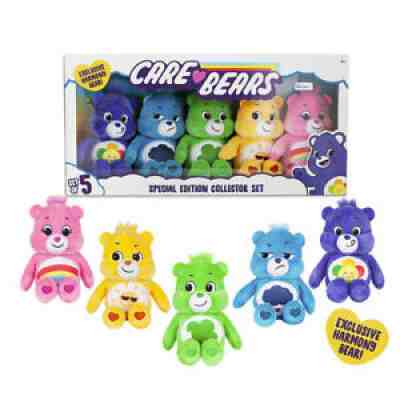 Care Bears Special Edition Collector Set Of 5 (9â? Size) Exclusive Harmony Bear
