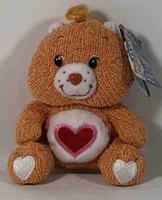 NWT Care Bears Tenderheart Bear 7â? CELEBRATION Warm N Cozy COLLECTION Plush