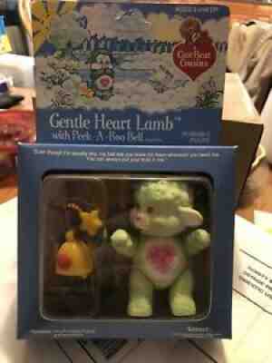 Vintage Care Bears Cousins Poseable Gentle Heart Lamb PVC Figure 1985 Kenner 3