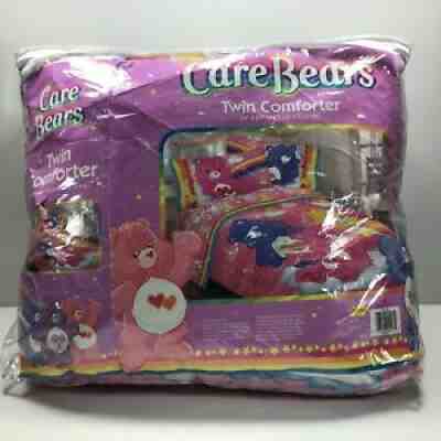 Care Bears Pink Bedding Twin Comforter Blanket Size 64