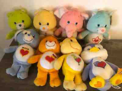 Lot Of 8 2003 Care Bear Collectors Edition With Tags Bears & Cousins Series 1 2