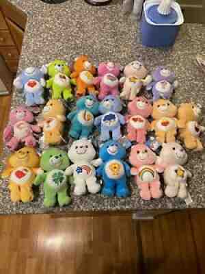 Care Bears 2002 Plush Lot 19 Bears New With Tags