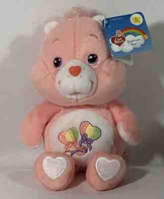 NWT Care Bears Peach Daydream Bear 8â? 20th anniversary Plush 2003