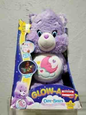 Glow-A-Lot Care Bears Sweet Dreams Bear 2015 Glows In The Dark Just Play NRFB