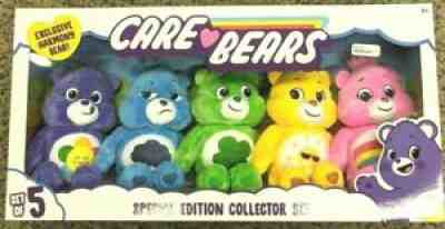 2020 CARE BEARS SPECIAL EDITION COLLECTION SET OF 5 WALMART EXCLUSIVE NEW NIB