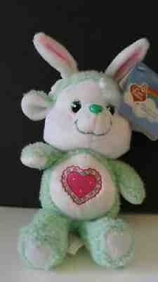 HTF NEW w/TAGS Gentle Heart Lamb Bunny Ears Easter Care Bear Bears Beanie 8