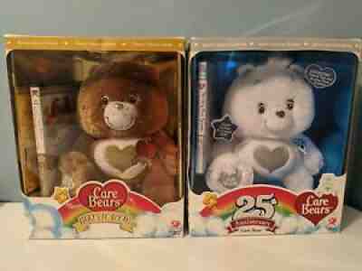 Heart of Gold and 25th Anniversary Swarovski Crystal Care Bears