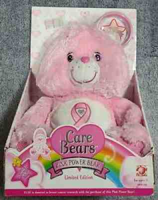 Care Bears, Pink Power Bear, Limited Edition, 2008, New in Box