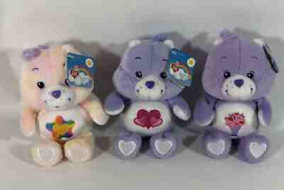 NWT Care Bears True Heart Harmony & Share Bear 8â? 20th anniversary Plush 2003