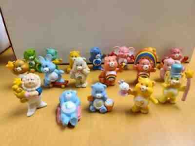 Lot of 18 Vintage Early 80's Care Bear Miniature 2