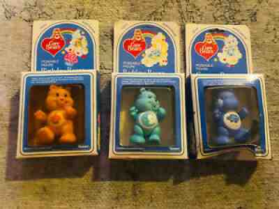 1984 Care Bears Poseable Figures (3 Included)