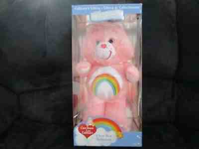 Care Bears Cheer BEAR 35th Anniversary Collector's Edition Pink Plush Animal