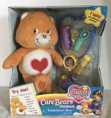 Care Bears Talking Tenderheart Smart Check Up Doctor Toy 2005 NEW Play Along