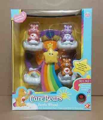 CARE BEARS ELECTRONIC FERRIS WHEEL WITH 3 BEARS LIGHTS AND SOUNDS NEW 2003