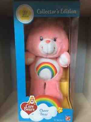 20th Anniversary Care Bears Collectorâ??s Edition Boxed Cheer Bear