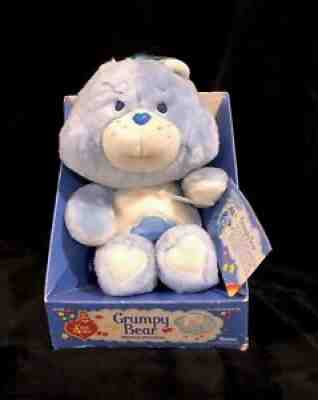 Vintage Kenner Grumpy Care Bear Blue Rain Cloud Stuffed Animal Plush