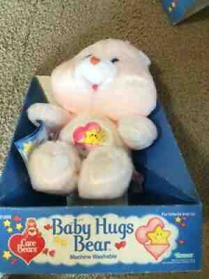 Care Bears Stuffed Plush 1984 Baby Hugs Vintage New With Tags