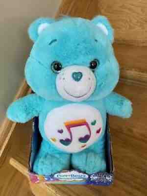 NEW Care bear Carebear Heartsong Heart Song stuffed animal plush music note NIB