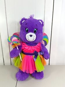 ? Build A Bear Purple Share Bear Care Bear 17