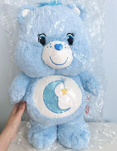 Care bears Thailand 40th Anniversary in bag new with tag bedtime jumbo blue moon