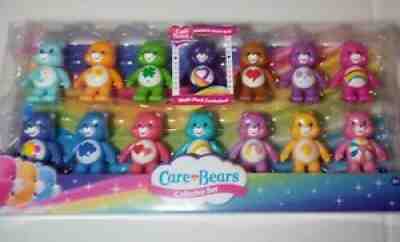 Care Bears Special Collector Set with exclusive RAINBOW HEART BEAR 2017 NIB