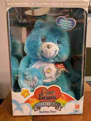 NEW Care Bear Special Collector's Edition Bedtime Bear Swarovski Crystal 2007