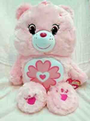 Care Bear sweet sakura bear plush 60cm not sold in stores cute doll toy