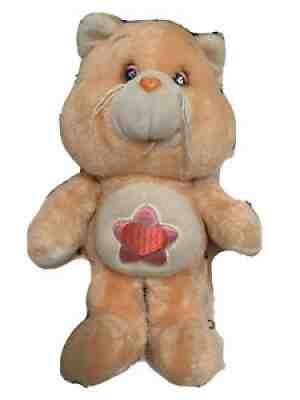 Rare UK Only Vintage Proud Heart Cat Care Bear Cousin